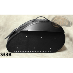 LEATHER SADDLEBAGS S33 *TO REQUEST*