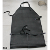 Tablier de protection en cuir F15/boucher/soudeur/cuisinier/barbecue/serrurier/forgeron