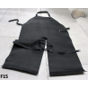 Tablier de protection en cuir F15/boucher/soudeur/cuisinier/barbecue/serrurier/forgeron