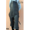 Tablier de protection en cuir F15/boucher/soudeur/cuisinier/barbecue/serrurier/forgeron