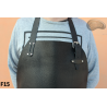 Tablier de protection en cuir F15/boucher/soudeur/cuisinier/barbecue/serrurier/forgeron