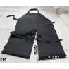 Tablier de protection en cuir F15/boucher/soudeur/cuisinier/barbecue/serrurier/forgeron