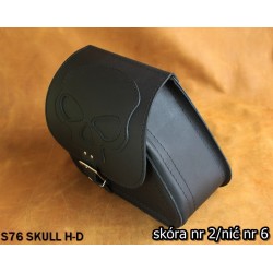 Sacoches Moto S76 SKULL H-D DYNA sans support