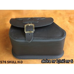Bőr táska S76 SKULL H-D SPORTSTER zárójel nélkül