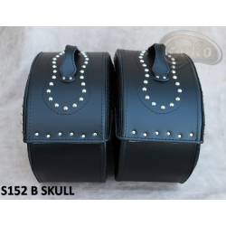 Bőr táska S152 SKULL