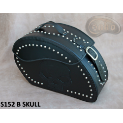 Bőr táska S152 SKULL