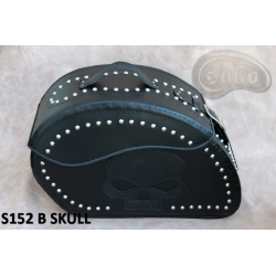Bőr táska S152 SKULL