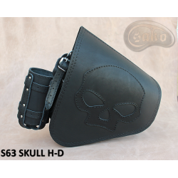 Borsa da moto S63 SKULL H-D SOFTAIL