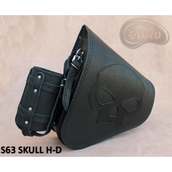 Borsa da moto S63 SKULL H-D SOFTAIL