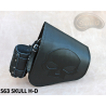 LEATHER SADDLEBAG S63 SKULL H-D SOFTAIL