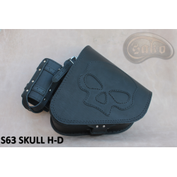 Borsa da moto S63 SKULL H-D SOFTAIL