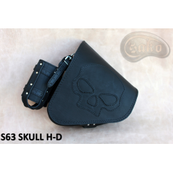 Borsa da moto S63 SKULL H-D SOFTAIL