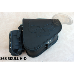 Borsa da moto S63 SKULL H-D SOFTAIL