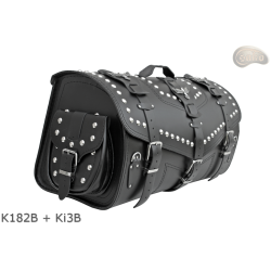 Roll Bag K1821 with lock, pockets and overlays