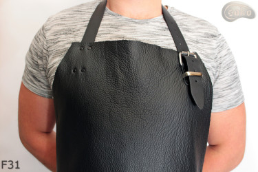 Bőr védőkötény F31/hentes/hegesztő/szakács/barbecue/lakatos