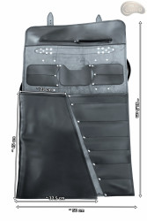 Torba / pokrowiec na noże CZARNA MATOWA ( model 2)