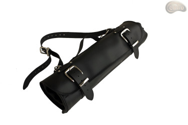 Sac à couteaux / pochette BLACK MATTE AVEC ZIPPE (modèle 3)