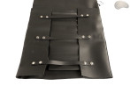 Sac à couteaux / pochette BLACK MATTE AVEC ZIPPE (modèle 3)