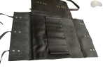 Sac à couteaux / pochette BLACK MATTE AVEC ZIPPE (modèle 3)