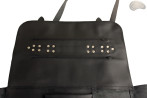 Sac à couteaux / pochette BLACK MATTE AVEC ZIPPE (modèle 3)