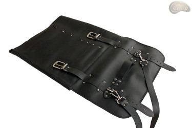 Sac à couteaux / pochette BLACK MATTE AVEC ZIPPE (modèle 3)