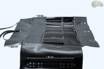 Sac à couteaux / pochette BLACK MATTE AVEC ZIPPE (modèle 3)