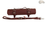 Sac à couteaux / pochette COGNAC (modèle 2)