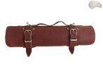 Sac à couteaux / pochette COGNAC (modèle 2)