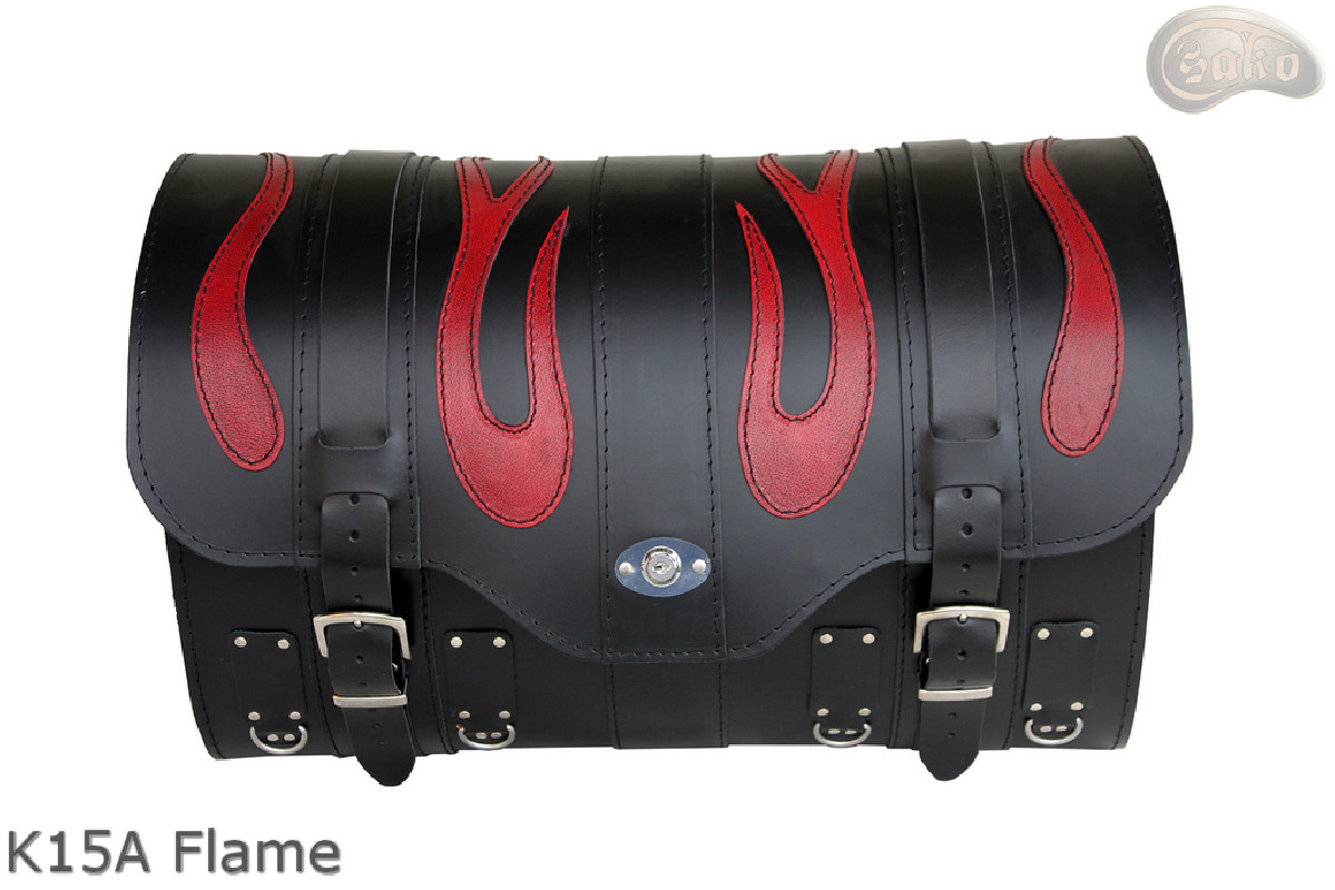 Coffre Moto K15A FLAME avec serrure   *Sur demande*