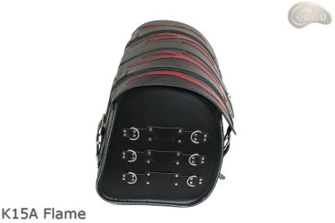 Coffre Moto K15A FLAME avec serrure   *Sur demande*