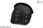 Coffre Moto K15A FLAME avec serrure   *Sur demande*