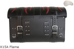 Coffre Moto K15A FLAME avec serrure   *Sur demande*