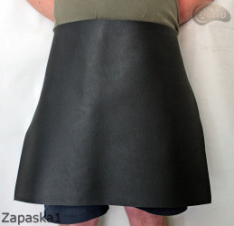 Skórzana zapaska Zapaska1 kelnerska/ fartuch kucharski/ ochronny/ spawalniczy/ roboczy