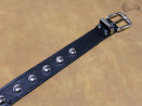 Ceinture pantalon/jupe en cuir PA6 avec rivets décoratifs 17 mm