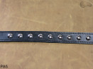 Ceinture pantalon/jupe en cuir PA6 avec rivets décoratifs 17 mm