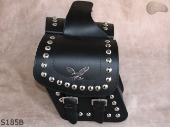 LEATHER SADDLEBAGS S185