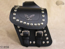 LEATHER SADDLEBAGS S185