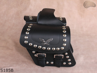 LEATHER SADDLEBAGS S185