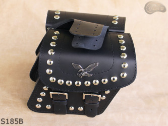 LEATHER SADDLEBAGS S185