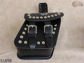 LEATHER SADDLEBAGS S185