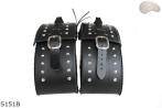 LEATHER SADDLEBAGS S151