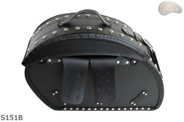 LEATHER SADDLEBAGS S151