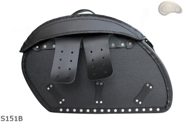 LEATHER SADDLEBAGS S151