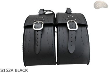 Bőr táska S152 BLACK