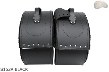 Bőr táska S152 BLACK