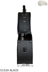 Bőr táska S152 BLACK