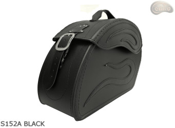 Bőr táska S152 BLACK