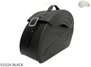 Bőr táska S152 BLACK