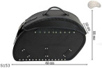 Sacoches Moto S154 BLACK