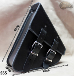 LEATHER SADDLEBAG S55 H-D SOFTAIL